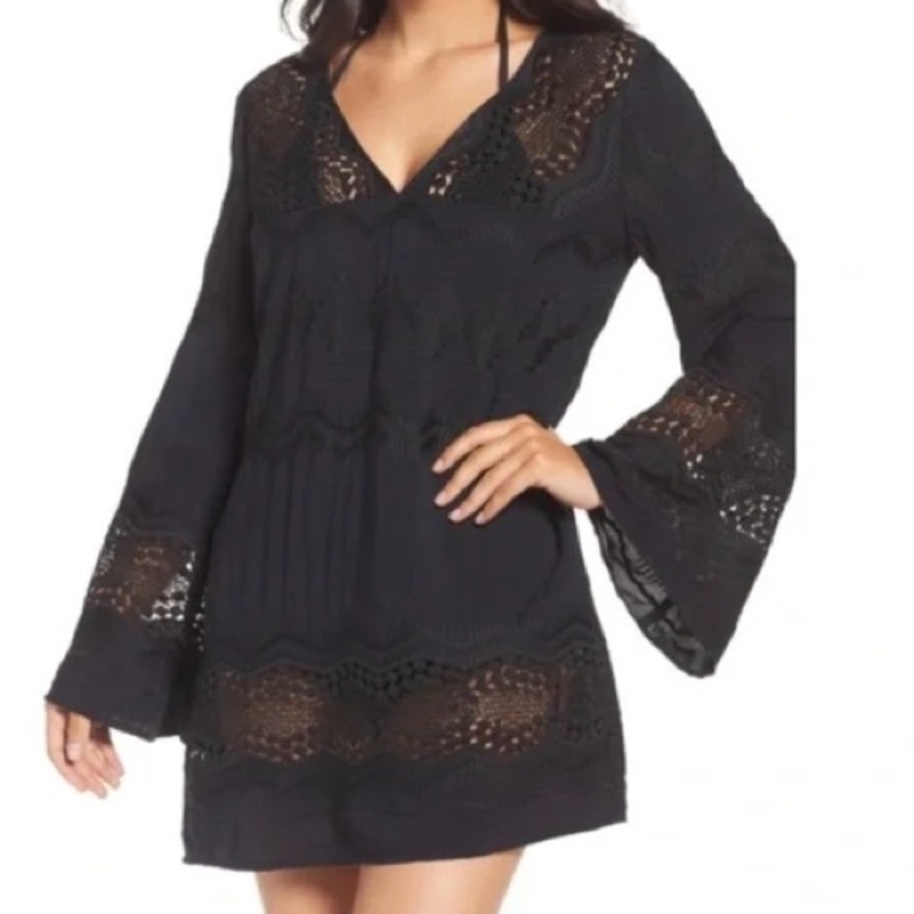 La Blanca Crochet Cover Up